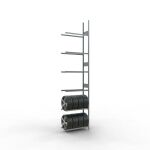 AR, Räder-/Reifenregal, 4500 x 1050 x 400 mm,...