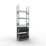 GR, Räder-/Reifenregal, 3500 x 1150 x 400 mm,...