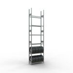 GR, Räder-/Reifenregal, 4500 x 1150 x 400 mm,...