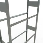 GR, Räder-/Reifenregal, 4500 x 1150 x 400 mm, verzinkt, 6 Lagerebenen á 150 kg Fachlast pro Ebene