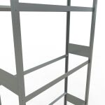 GR, Räder-/Reifenregal, 3500 x 1200 x 400 mm, verzinkt, 5 Lagerebenen á 150 kg Fachlast pro Ebene