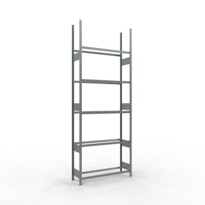 GR, Räder-/Reifenregal, 3500 x 1300 x 400 mm, verzinkt, 5 Lagerebenen á 150 kg Fachlast pro Ebene