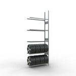 AR, Räder-/Reifenregal, 3500 x 1300 x 400 mm,...