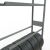 AR, Räder-/Reifenregal, 3500 x 1300 x 400 mm, verzinkt, 5 Lagerebenen á 150 kg Fachlast pro Ebene