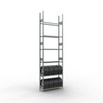GR, Räder-/Reifenregal, 4500 x 1300 x 400 mm,...