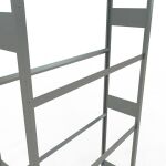 GR, Räder-/Reifenregal, 4500 x 1300 x 400 mm, verzinkt, 6 Lagerebenen á 150 kg Fachlast pro Ebene