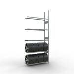 AR, Räder-/Reifenregal, 3500 x 1500 x 400 mm,...