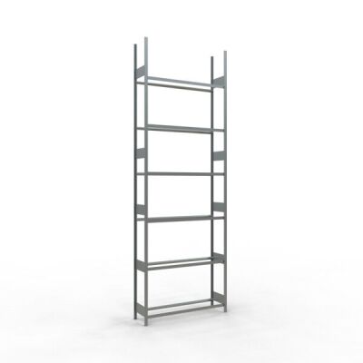 GR, Räder-/Reifenregal, 4500 x 1500 x 400 mm, verzinkt, 6 Lagerebenen á 150 kg Fachlast pro Ebene