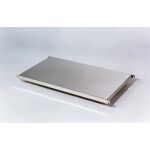 Zusatz-Fachboden für Lebensmittelregal, 1200 x 400 mm, Aluminium, 125 kg