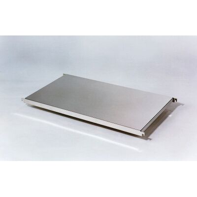 Zusatz-Fachboden für Lebensmittelregal, 1200 x 500 mm, Edelstahl, 150 kg