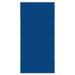 Vollblech-Seitenwand 1300 x 300 mm (H x T), RAL 5010...