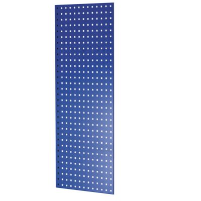 Lochplatten-Seitenblende, 1.250 x 500 mm (H x T), für MULTIplus Fachbodenregale Stecksystem, RAL 5010 enzianblau