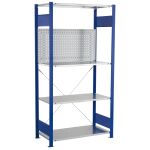 Lochplatten-Rückwand 500 x 1000 (H x B), RAL 7035...