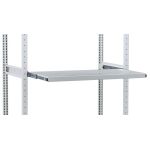 Ausziehboden 1000 x 300 mm, RAL 7035 lichtgrau, 70 kg...