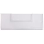 Trennwand 186 mm, transparent