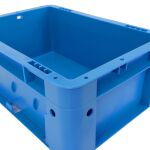 Euro-Stapelkasten 120 x 200 x 300, blau, PP