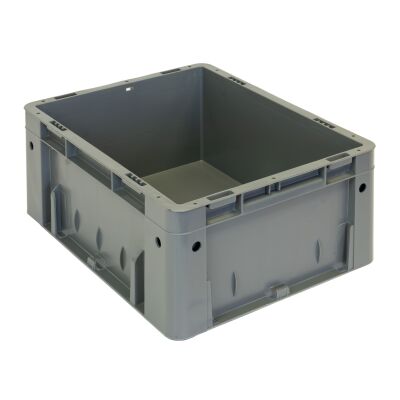 Euro-Stapelkasten 175 x 300 x 400, grau, PP