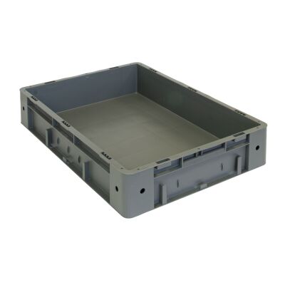 Euro-Stapelkasten 120 x 400 x 600, grau, PP