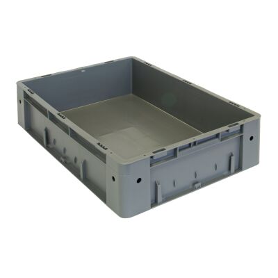 Euro-Stapelkasten 145 x 400 x 600, grau, PP