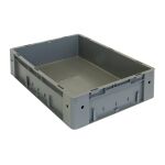 Euro-Stapelkasten 145 x 400 x 600, grau, PP