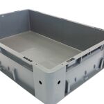 Euro-Stapelkasten 145 x 400 x 600, grau, PP