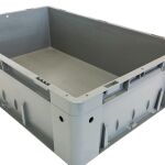 Euro-Stapelkasten 175 x 400 x 600, grau, PP