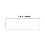 Papier-Etiketten für Euro-Stapelkästen 74 x 210...