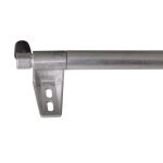 Halter mit Endanschlag und Gummistopper, rechts