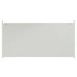 Stecktrennblech, 300 x 390 mm (T x H), RAL 7035 lichtgrau...