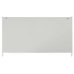 Stecktrennblech, 400 x 400 mm (T x H), RAL 7035 lichtgrau...