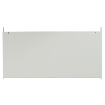 Stecktrennblech, 800 x 500 mm (T x H), RAL 7035 lichtgrau für MULTIplus250- und MULTIplus330-Fachböden
