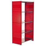 Lochplatten-Seitenblende, 1.250 x 300 mm (H x T),...