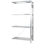 AR, Steckregal MULTIplus150-Set, 2000 x 1000 x 500 mm, 4...