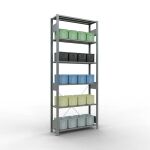 Grundregal, Fachbodenregal Stecksystem MULTIplus85, 2500...