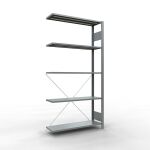 Anbauregal, Fachbodenregal Stecksystem MULTIplus85, 2000...