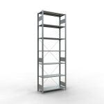 Grundregal, Fachbodenregal Stecksystem MULTIplus85, 3000...