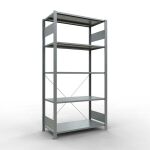 Grundregal, Fachbodenregal Stecksystem MULTIplus85, 2000...