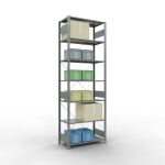 Grundregal, Fachbodenregal Stecksystem MULTIplus85, 3000...