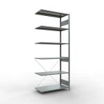 Anbauregal, Fachbodenregal Stecksystem MULTIplus85, 2500...