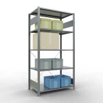 Grundregal, Fachbodenregal Stecksystem MULTIplus85, 2000...