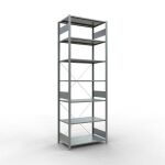 Grundregal, Fachbodenregal Stecksystem MULTIplus85, 3000...