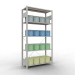 Grundregal, Fachbodenregal Stecksystem MULTIplus85, 2000...