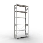 Grundregal, Fachbodenregal Stecksystem MULTIplus85, 2500...