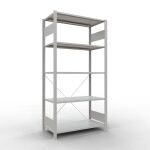 Grundregal, Fachbodenregal Stecksystem MULTIplus85, 2000...