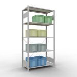 Grundregal, Fachbodenregal Stecksystem MULTIplus85, 2000...