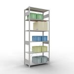 Grundregal, Fachbodenregal Stecksystem MULTIplus85, 2500...