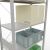 Grundregal, Fachbodenregal Stecksystem MULTIplus85, 3000 x 1000 x 500 mm (HxBxT), 7 Fachböden, Kreuzstrebe, RAL 7035 lichtgrau