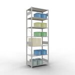 Grundregal, Fachbodenregal Stecksystem MULTIplus85, 3000...
