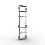 Grundregal, Fachbodenregal Stecksystem MULTIplus150, 3000...