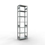 Grundregal, Fachbodenregal Stecksystem MULTIplus150, 3000...